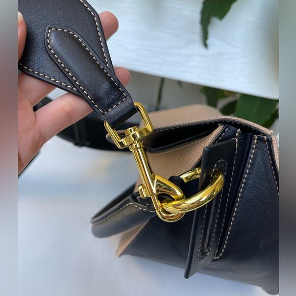 ☘️ YUZEFI CURVED STRUCTURED DORIS BAG IN BEIGE - Picture 14 of 17